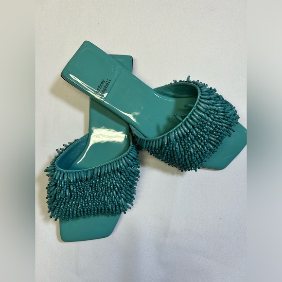 NWT Jeffrey Campbell Beaded Sandals - Picture 4 of 5
